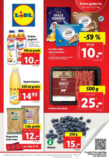 Lidl tilbudsavis  - 15.05.2022 - 21.05.2022.