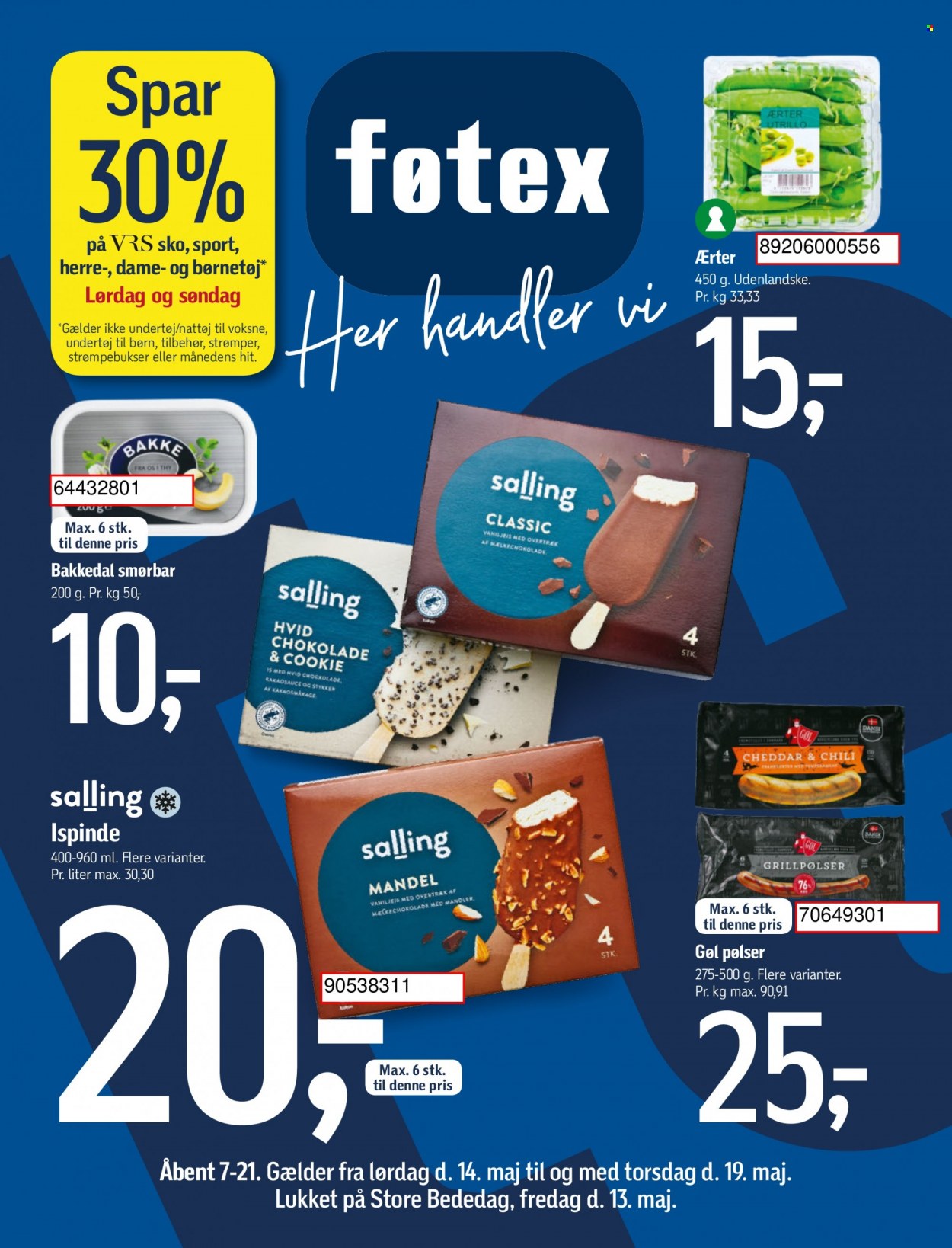 føtex tilbud - 14.5.2022 - 19.5.2022. Side 1