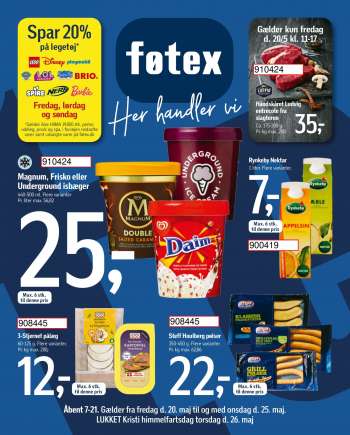 føtex tilbudsavis  - 20.05.2022 - 25.05.2022.