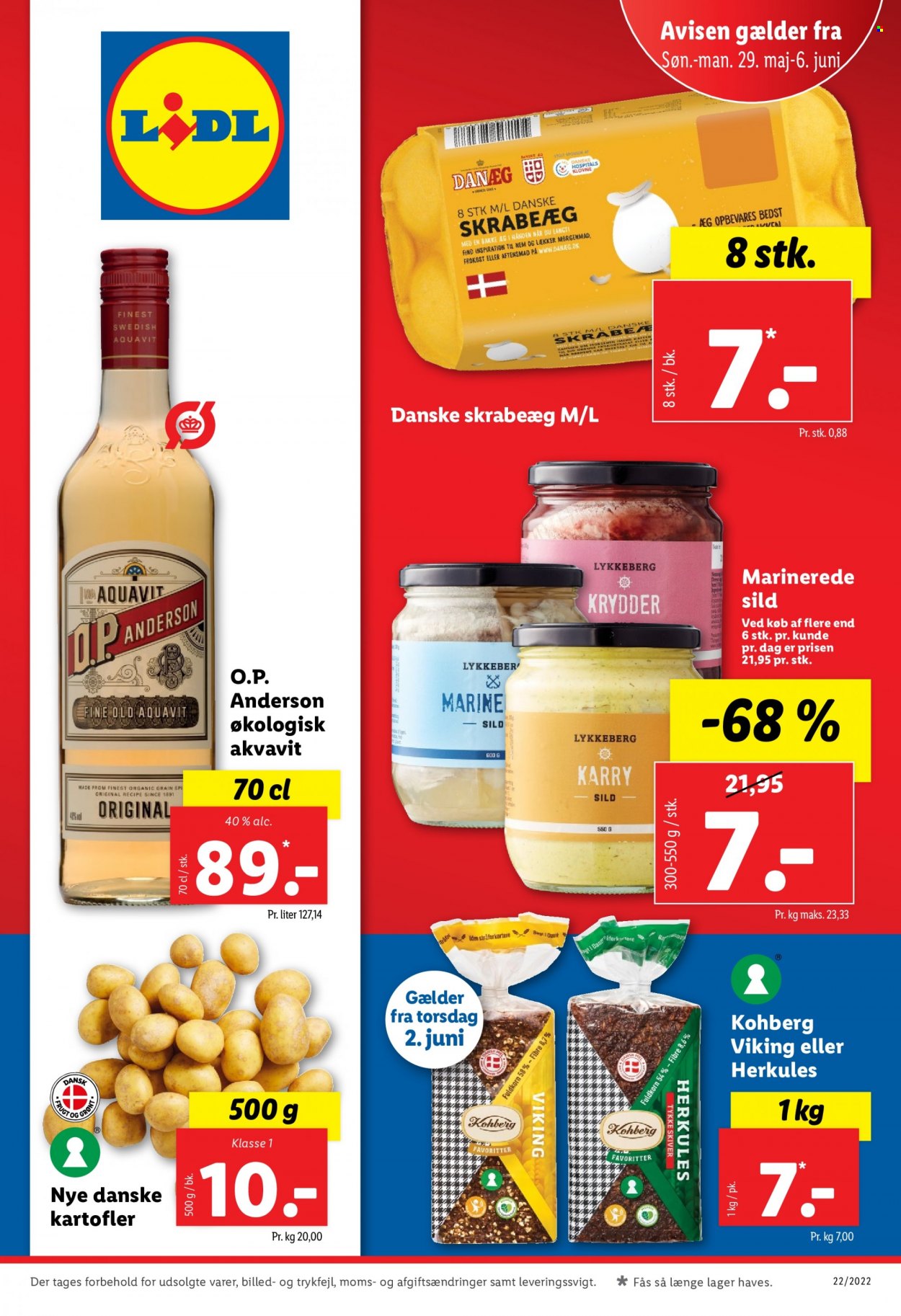 Lidl tilbud - 29.5.2022 - 6.6.2022. Side 1