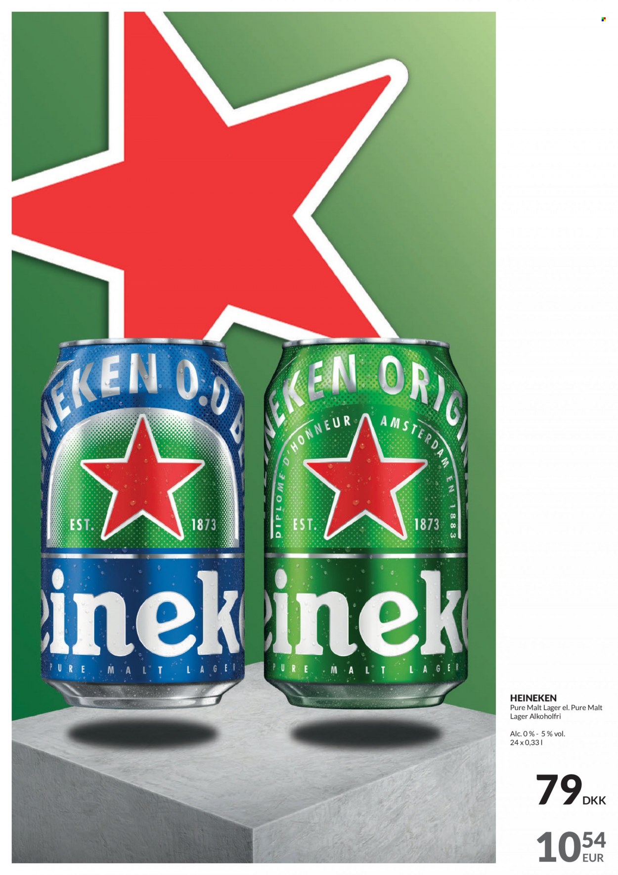 thumbnail - Nielsen Discount tilbud  - 10.6.2022 - 10.6.2022 - tilbudsprodukter - Heineken, øl. Side 2.