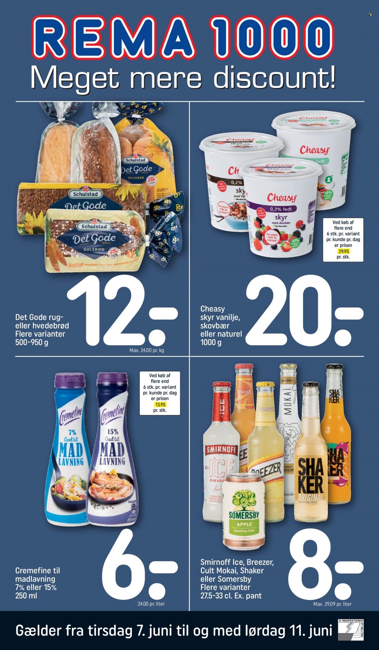 Rema 1000 tilbud - 7.6.2022 - 11.6.2022. Side 1