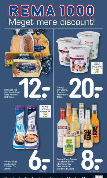 Rema 1000 tilbudsavis  - 07.06.2022 - 11.06.2022.