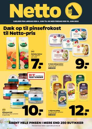 Netto tilbudsavis  - 04.06.2022 - 10.06.2022.