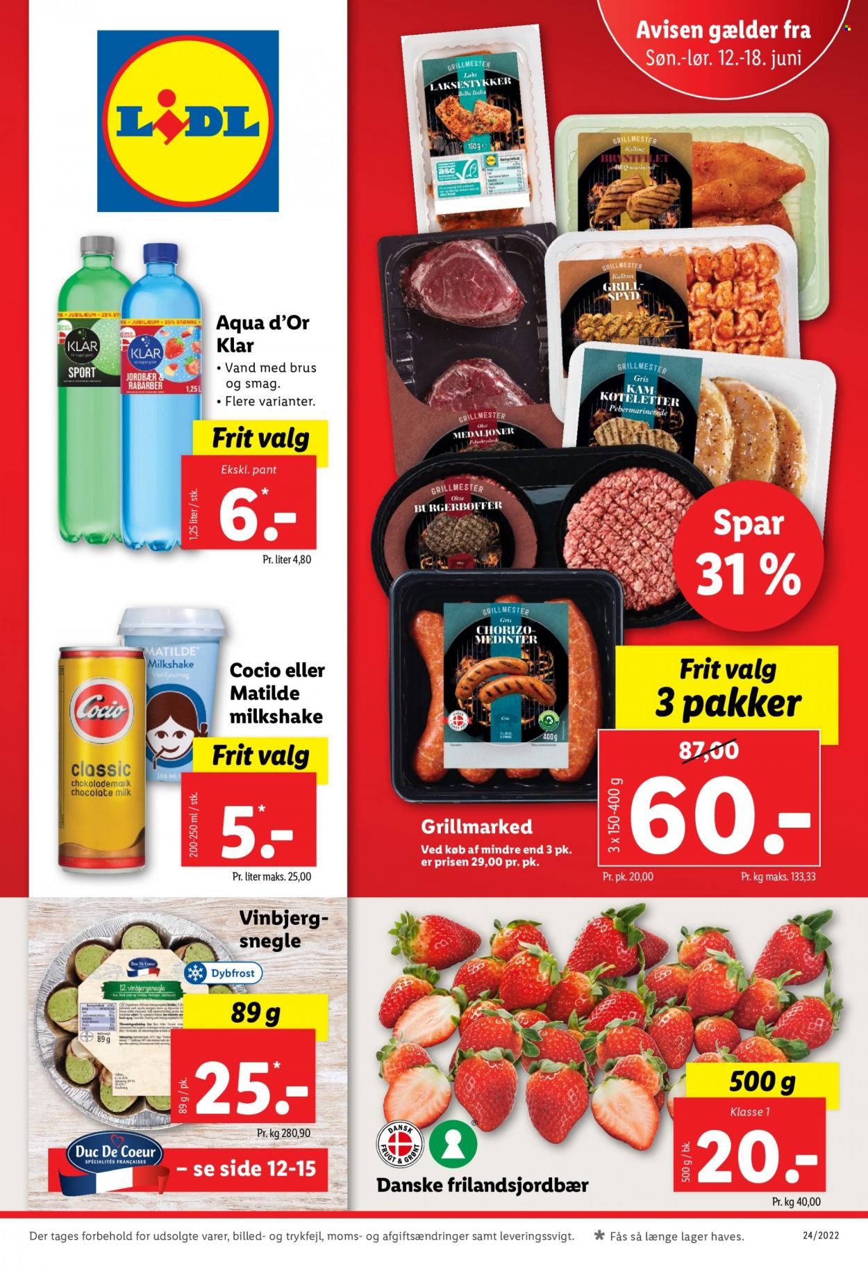 Lidl tilbud - 12.6.2022 - 18.6.2022. Side 1