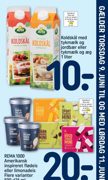 Rema 1000 tilbudsavis  - 09.06.2022 - 11.06.2022.