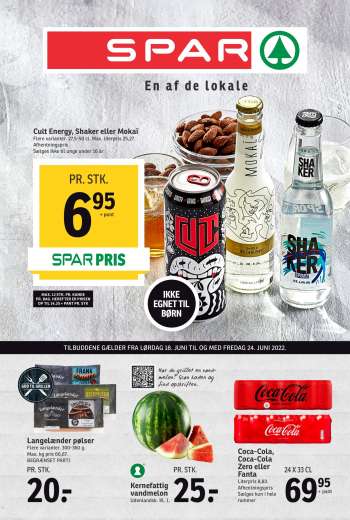 SPAR tilbudsavis  - 18.06.2022 - 24.06.2022.