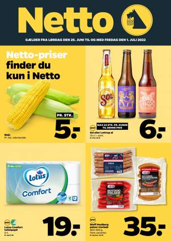 Netto tilbudsavis  - 25.06.2022 - 01.07.2022.