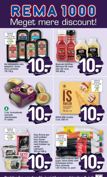 Rema 1000 tilbudsavis  - 26.06.2022 - 02.07.2022.