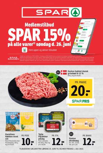 SPAR tilbudsavis  - 25.06.2022 - 01.07.2022.