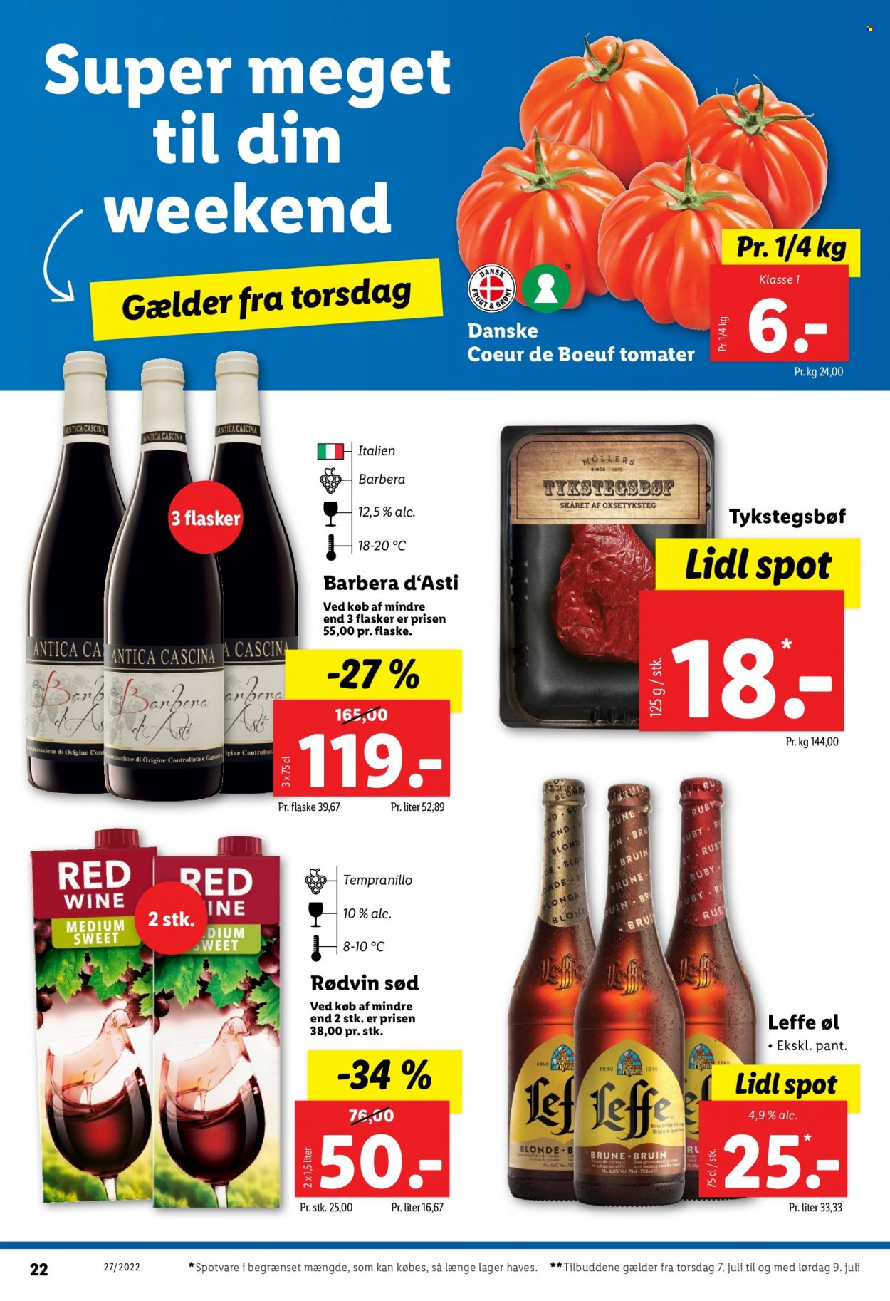 Lidl tilbud - 3.7.2022 - 9.7.2022. Side 28
