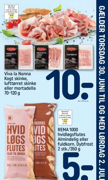 Rema 1000 tilbudsavis  - 30.06.2022 - 02.07.2022.