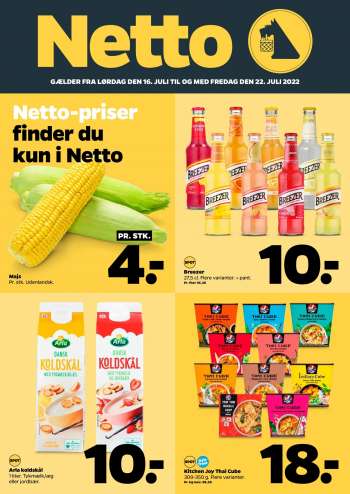 Netto tilbudsavis  - 16.07.2022 - 22.07.2022.