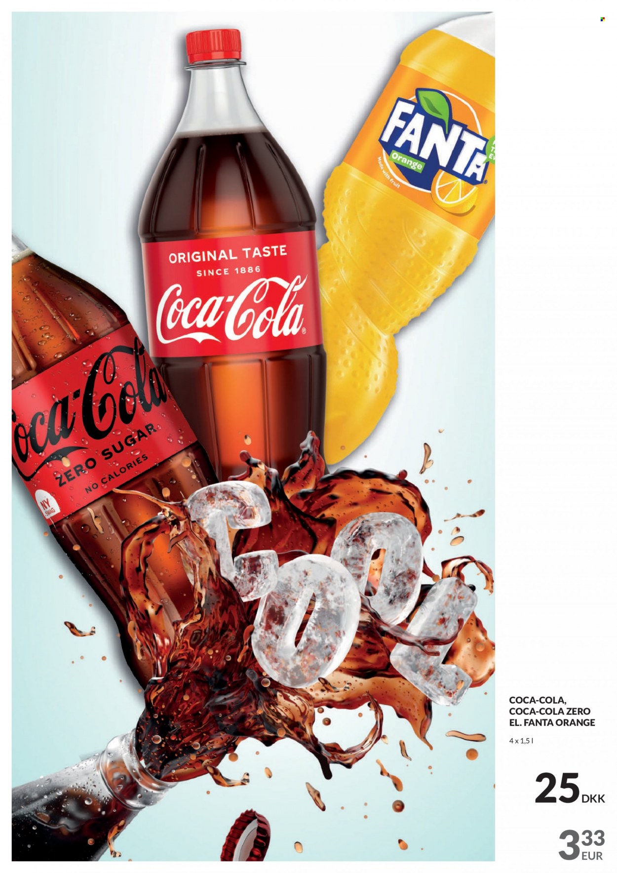 thumbnail - Nielsen Discount tilbud  - 7.7.2022 - 21.8.2022 - tilbudsprodukter - Coca-Cola, Fanta, Coca-Cola Zero. Side 2.