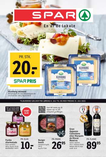 SPAR tilbudsavis  - 09.07.2022 - 15.07.2022.
