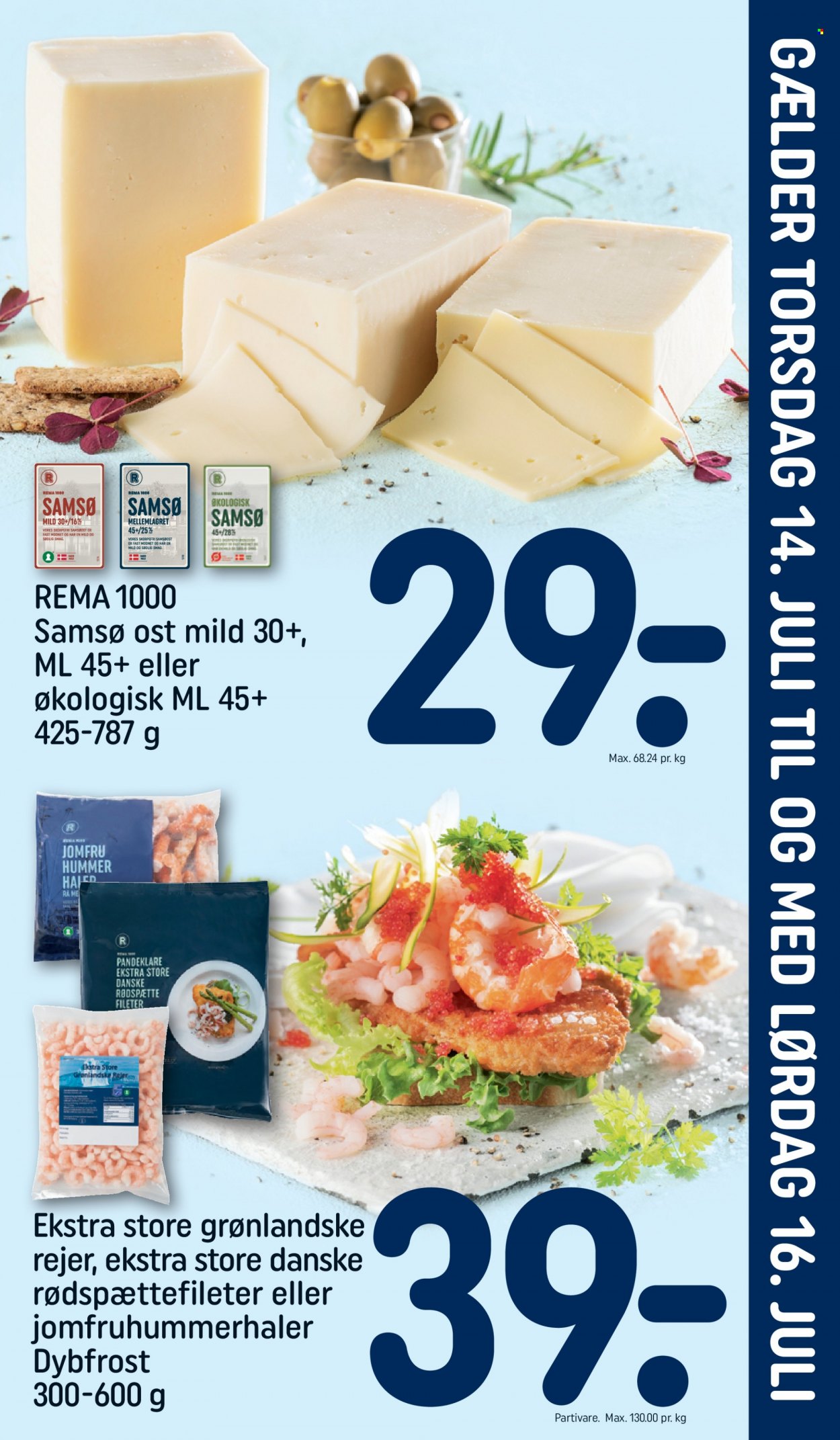 Rema 1000 tilbud - 14.7.2022 - 16.7.2022. Side 1