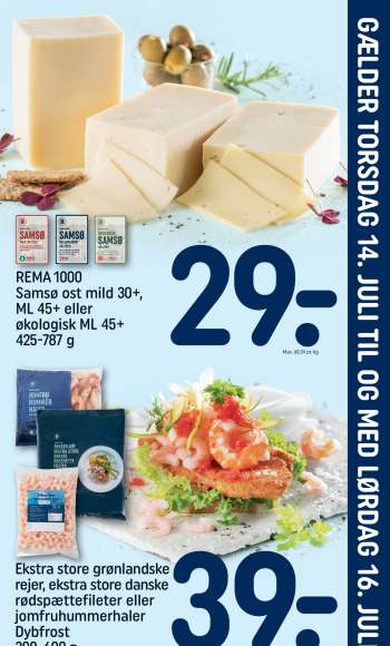 Rema 1000 tilbudsavis  - 14.07.2022 - 16.07.2022.