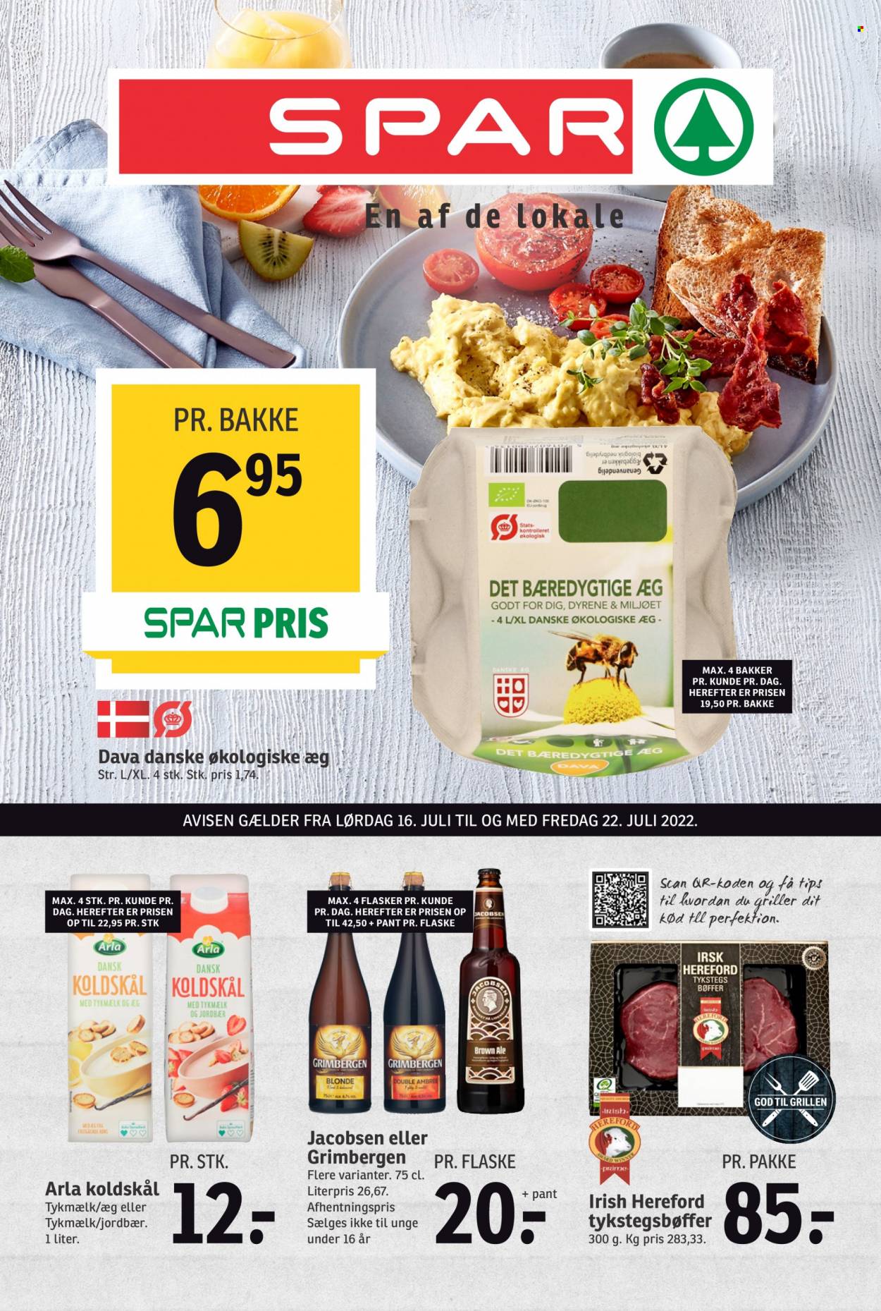 SPAR tilbud - 16.7.2022 - 22.7.2022. Side 1