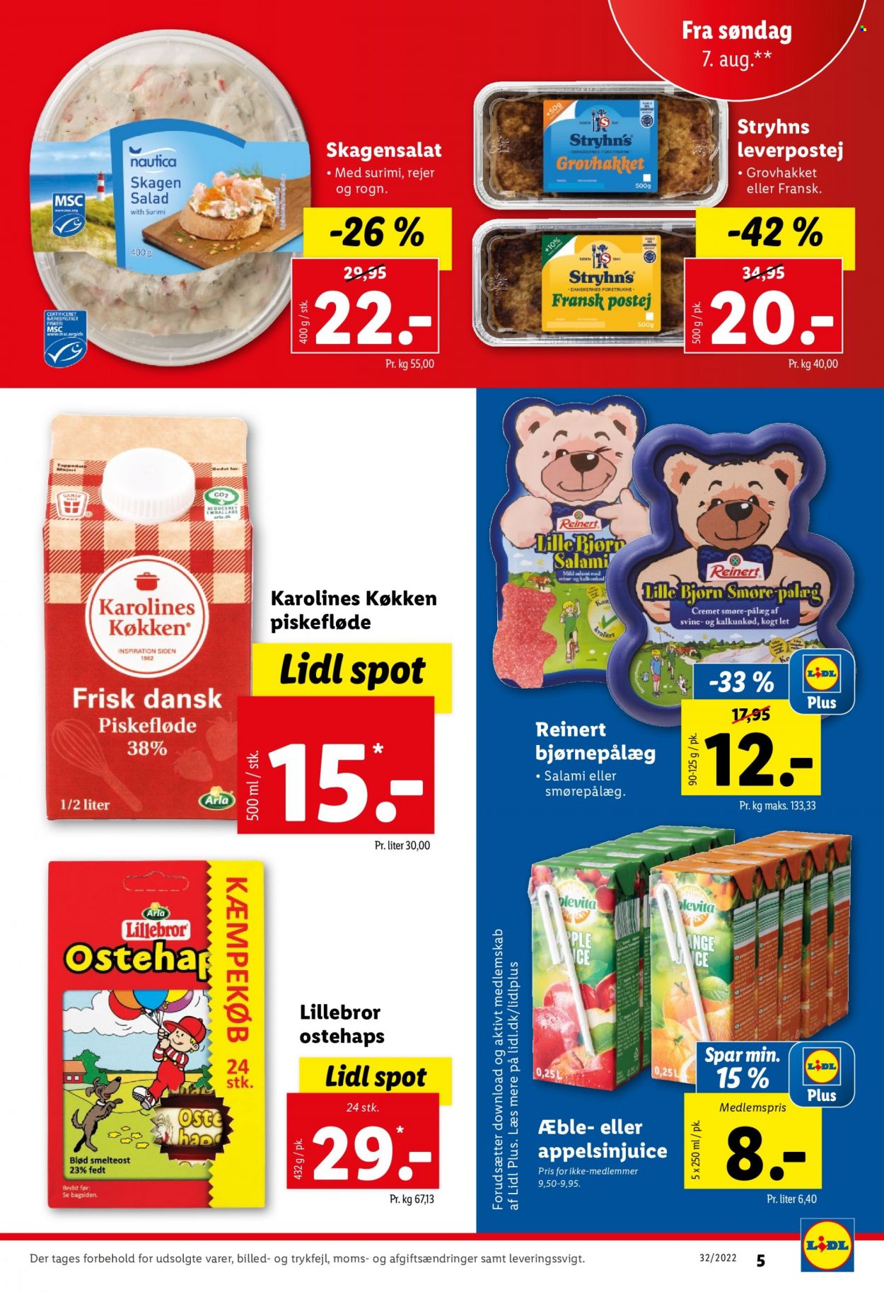 Lidl tilbud - 7.8.2022 - 13.8.2022. Side 5