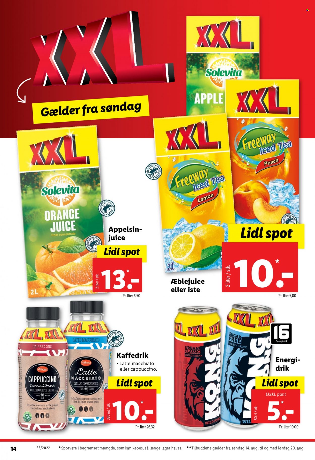 Lidl tilbud - 14.8.2022 - 20.8.2022. Side 14
