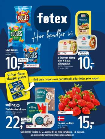 føtex tilbudsavis  - 12.08.2022 - 18.08.2022.