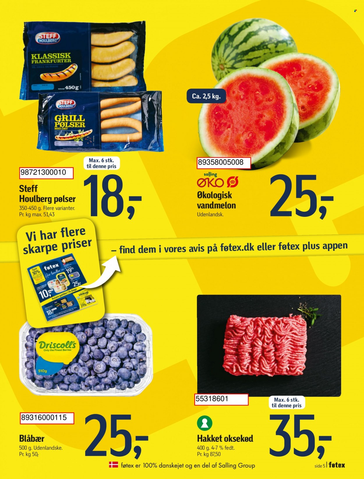 føtex tilbud - 12.8.2022 - 18.8.2022. Side 5
