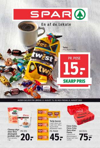 SPAR tilbudsavis  - 13.08.2022 - 19.08.2022.