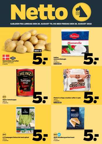 Netto tilbudsavis  - 20.08.2022 - 26.08.2022.