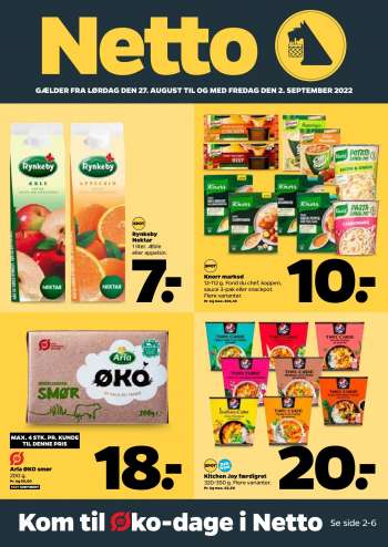 Netto tilbudsavis  - 27.08.2022 - 02.09.2022.