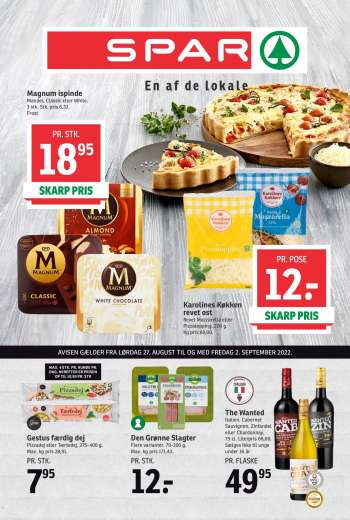 SPAR tilbudsavis  - 27.08.2022 - 02.09.2022.