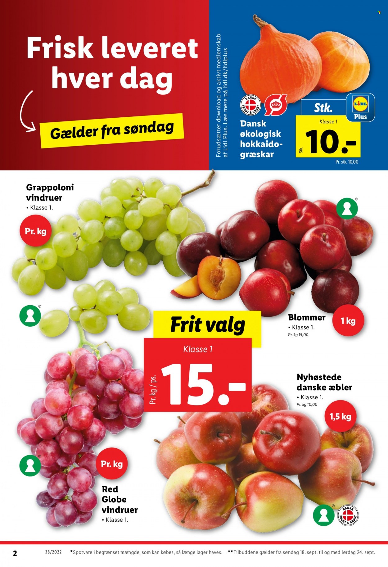 Lidl tilbud - 18.9.2022 - 24.9.2022. Side 2