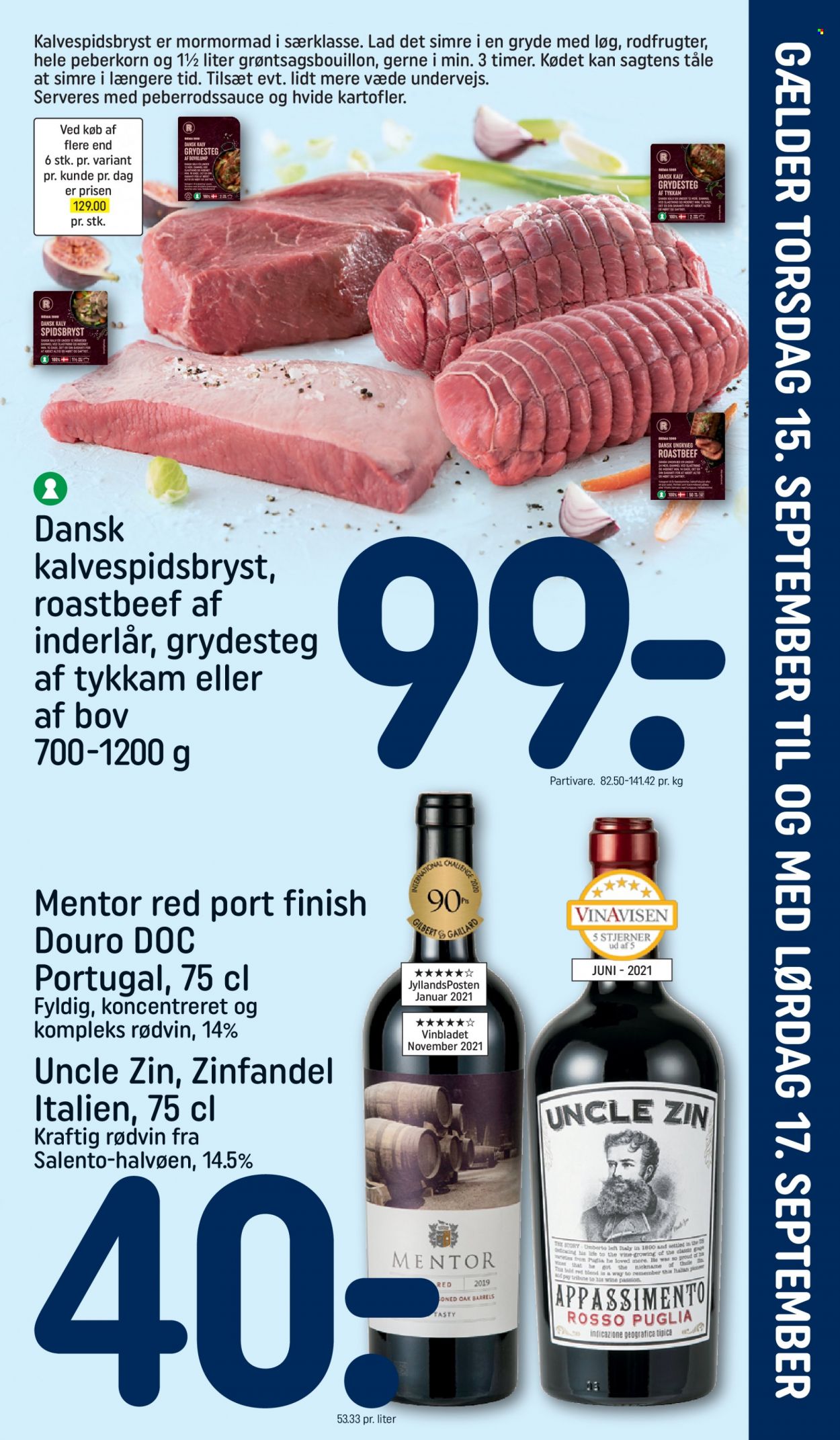 Rema 1000 tilbud - 15.9.2022 - 17.9.2022. Side 1