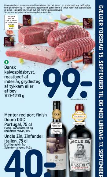 Rema 1000 tilbudsavis  - 15.09.2022 - 17.09.2022.