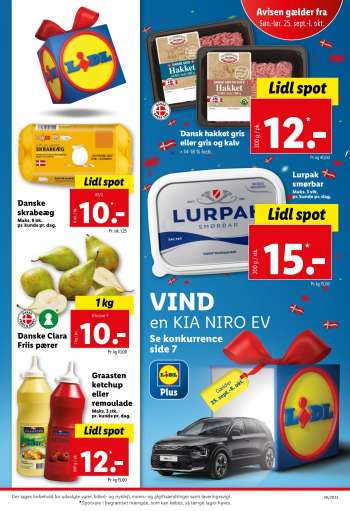 Lidl tilbudsavis  - 24.09.2022 - 01.10.2022.
