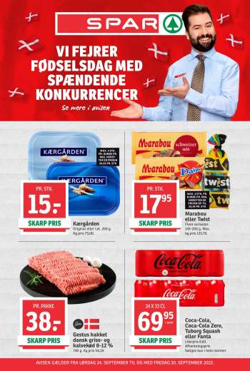SPAR tilbudsavis  - 24.09.2022 - 30.09.2022.