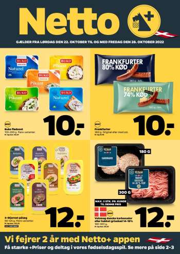 Netto tilbudsavis  - 22.10.2022 - 28.10.2022.