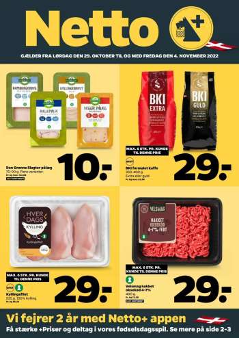 Netto tilbudsavis  - 28.10.2022 - 04.11.2022.