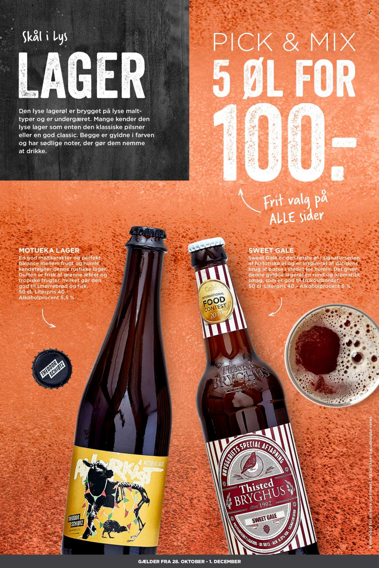 MENY tilbud  - 28.10.2022 - 01.12.2022 - tilbudsprodukter - øl. Side 8.