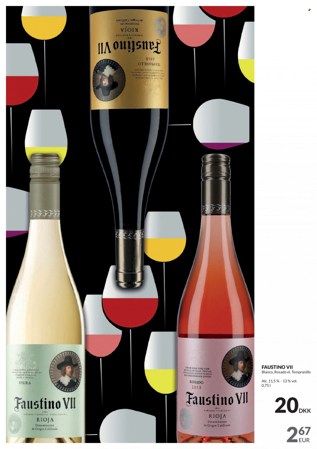 thumbnail - Nielsen Discount tilbud  - 3.11.2022 - 30.11.2022 - tilbudsprodukter - Rioja, vin. Side 8.