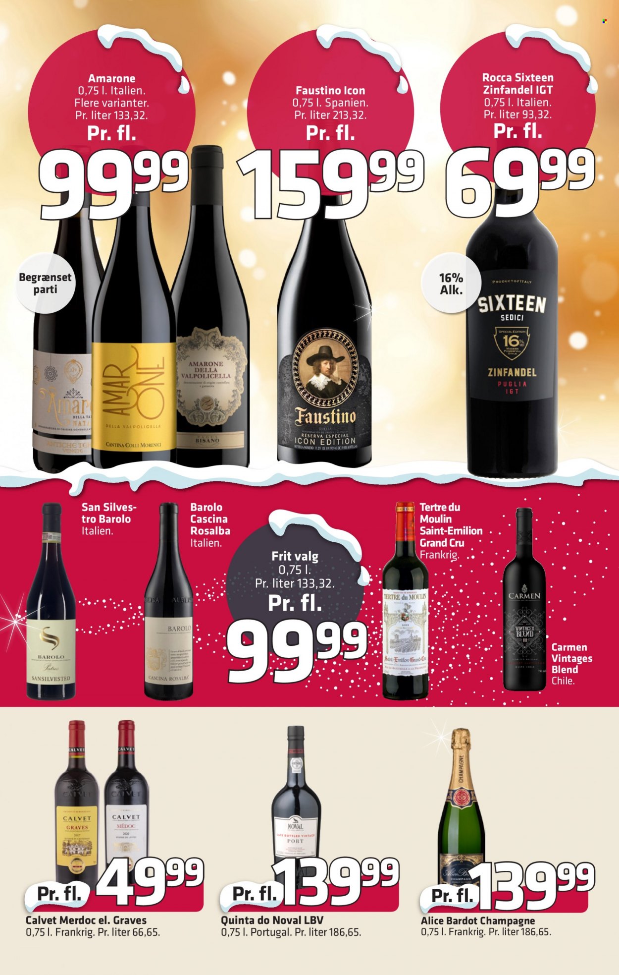 thumbnail - Fleggaard tilbud  - 9.11.2022 - 29.11.2022 - tilbudsprodukter - champagne, Rioja, Valpolicella, vin, Zinfandel. Side 29.