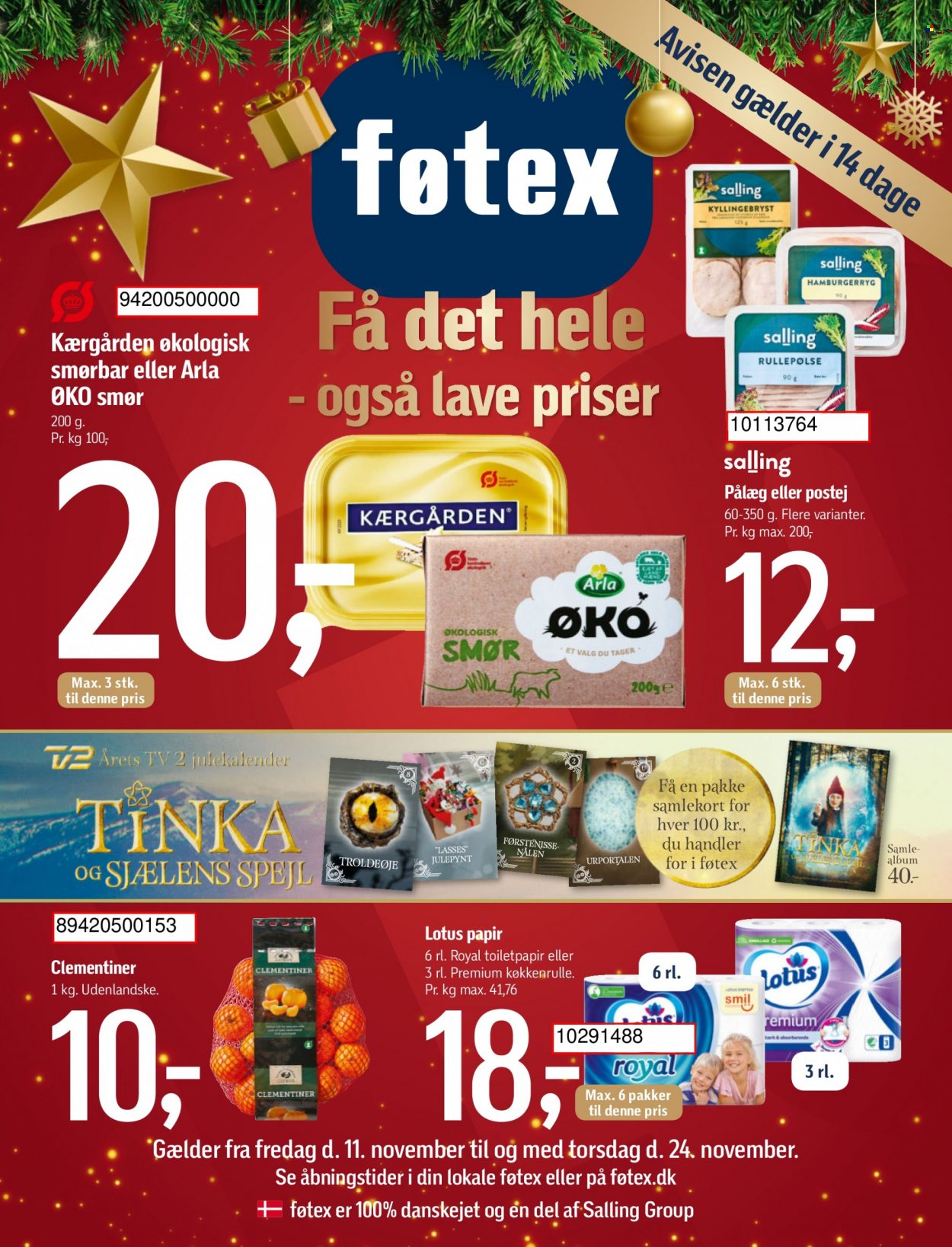 føtex tilbud - 11.11.2022 - 24.11.2022. Side 1