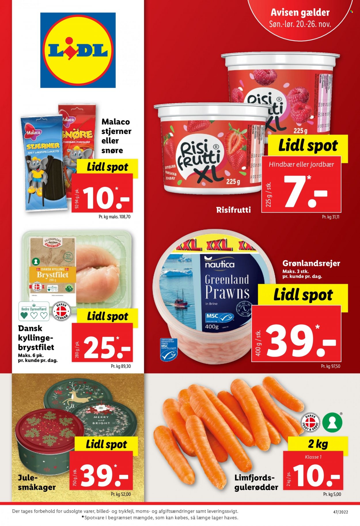 Lidl tilbud - 20.11.2022 - 26.11.2022. Side 1