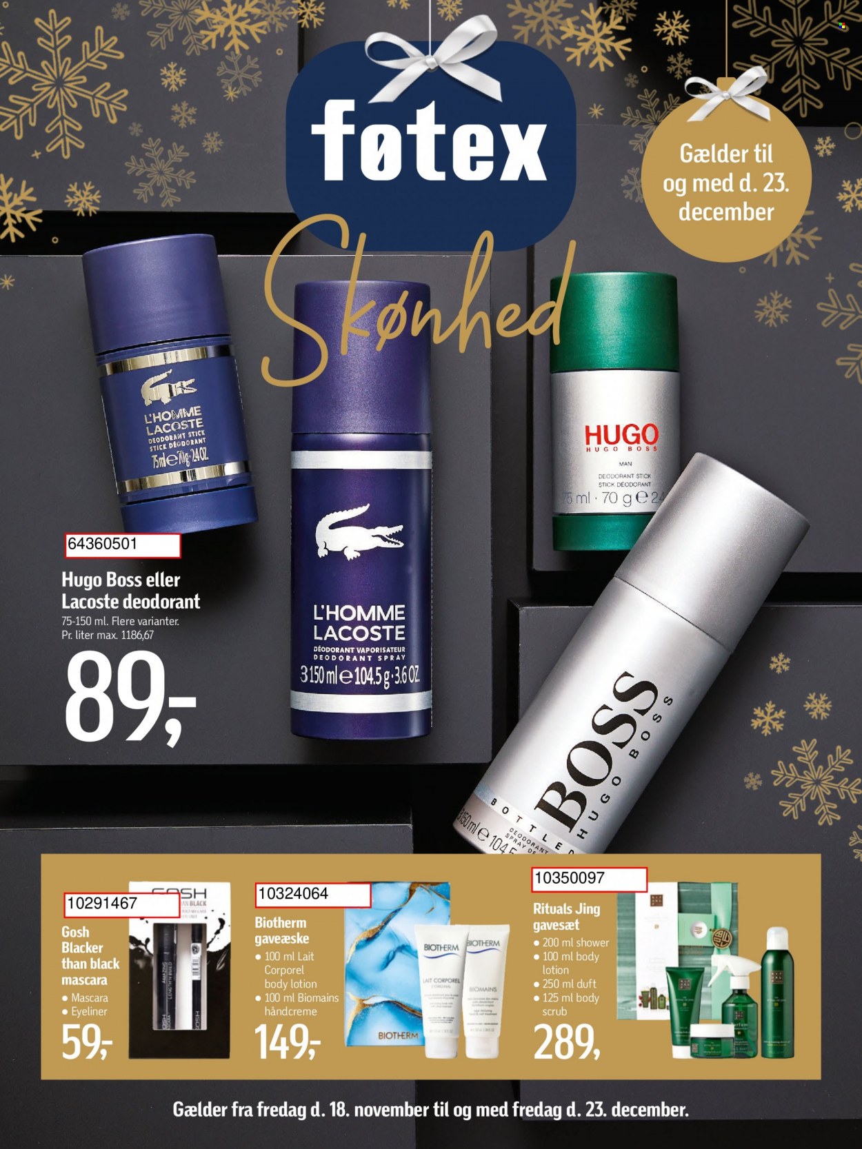føtex tilbud - 18.11.2022 - 23.12.2022. Side 1