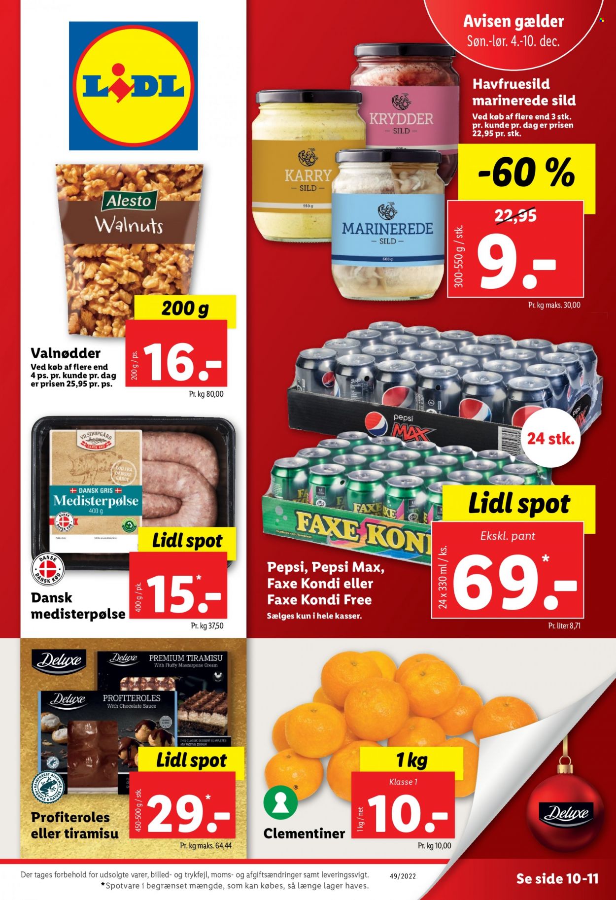 Lidl tilbud - 4.12.2022 - 10.12.2022. Side 1