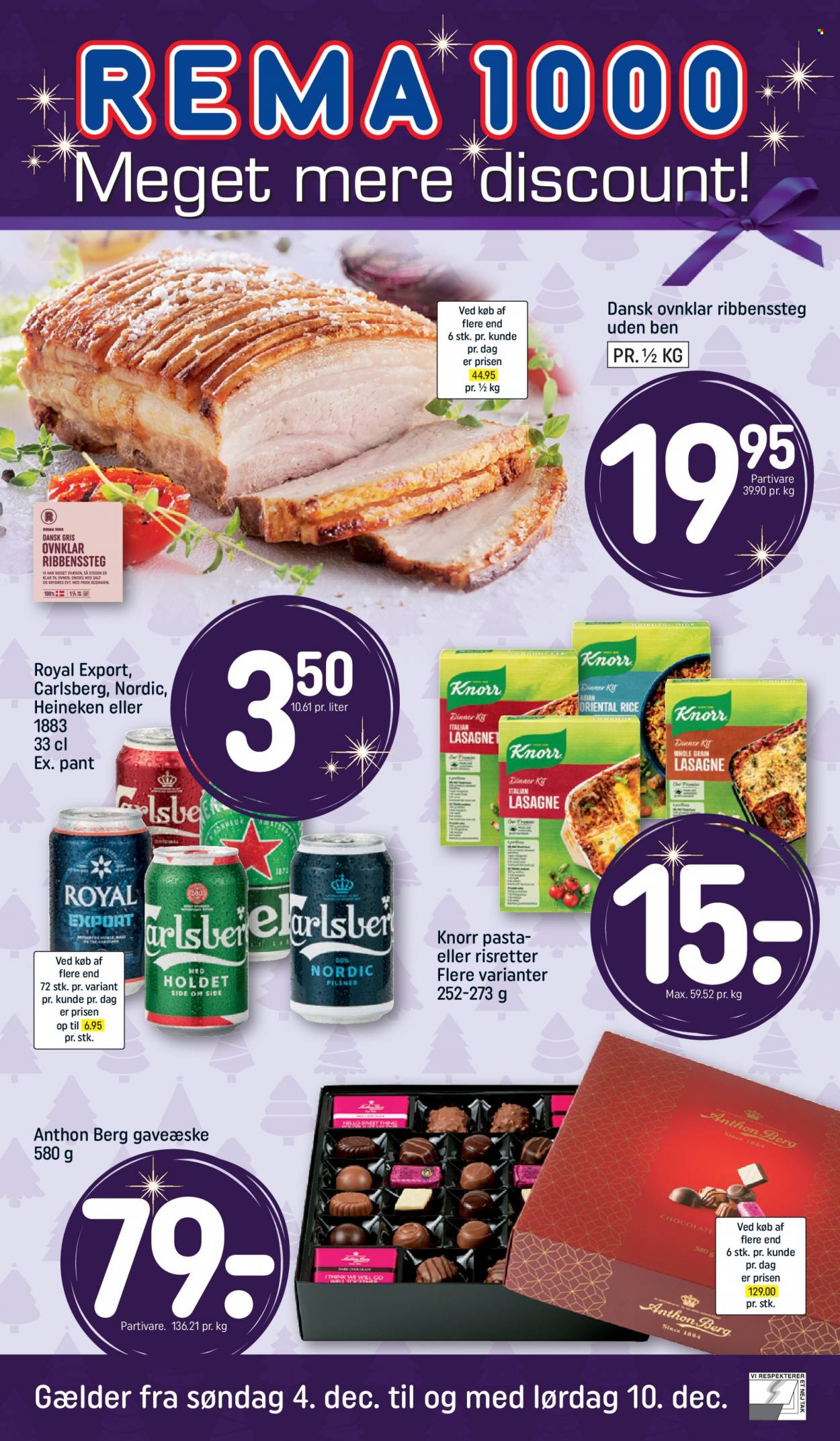 Rema 1000 tilbud - 4.12.2022 - 10.12.2022. Side 1