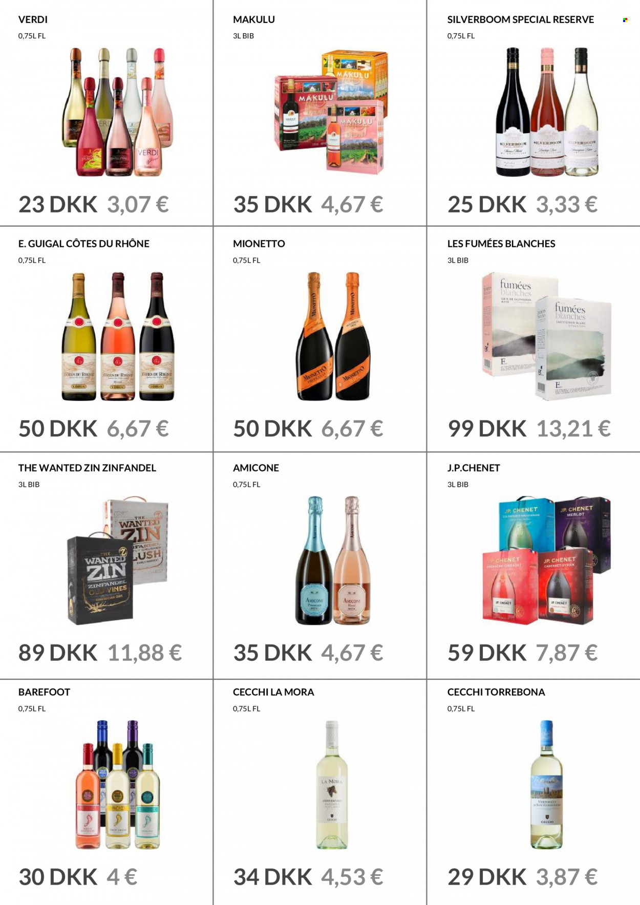 thumbnail - Nielsen Discount tilbud  - tilbudsprodukter - Côtes du Rhône, Merlot, Sauvignon Blanc, vin, Zinfandel. Side 7.