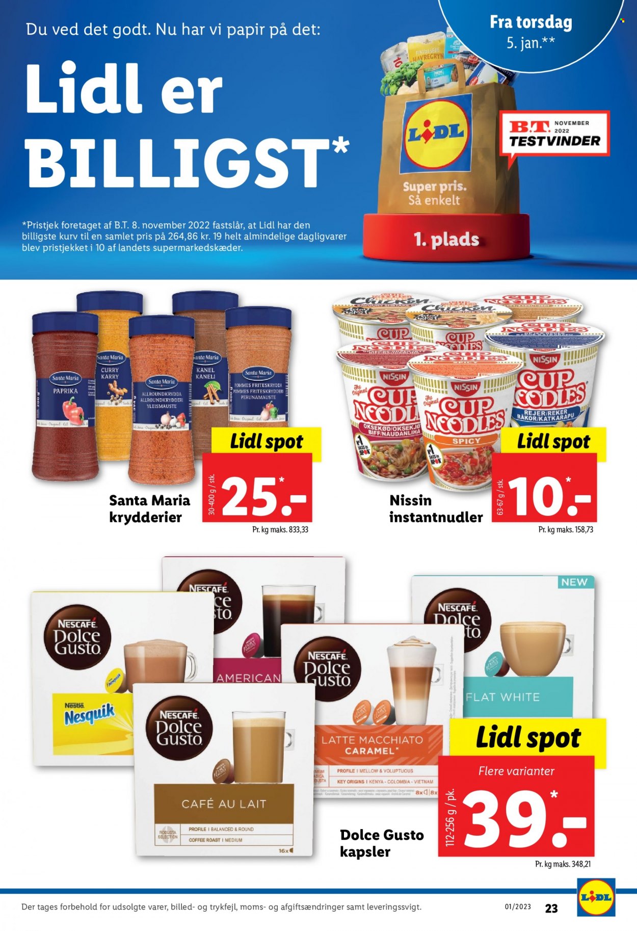 Lidl tilbud - 2.1.2023 - 7.1.2023. Side 27