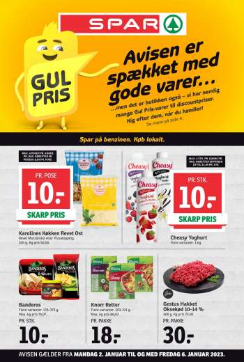 SPAR tilbudsavis  - 2.1.2023 - 6.1.2023.