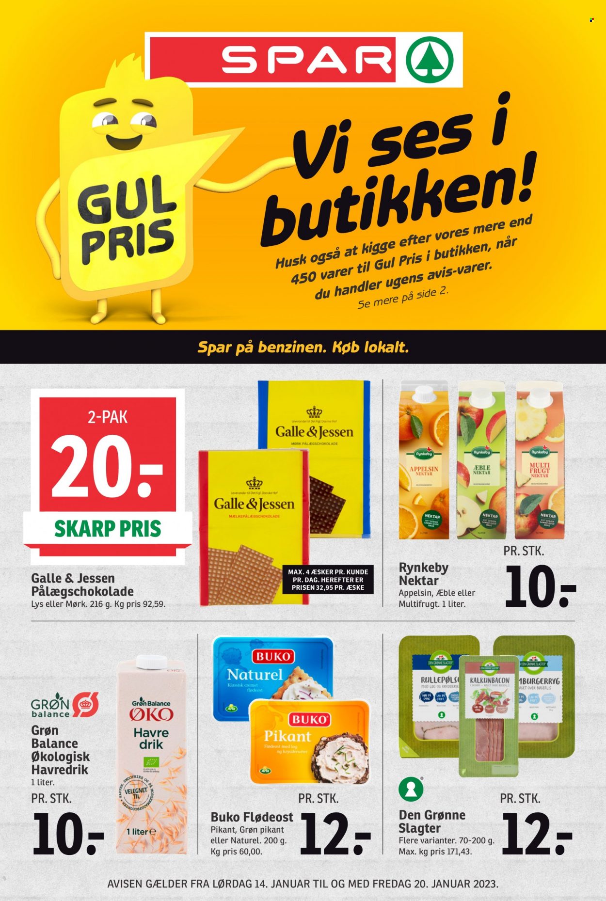 SPAR tilbud - 14.1.2023 - 20.1.2023. Side 1