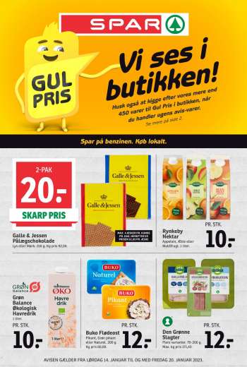 SPAR tilbudsavis  - 14.1.2023 - 20.1.2023.